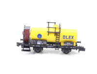 Fleischmann N 8845 K Güterwagen Kesselwagen "OLEX" 502 140 K.P.E.V. / NEM