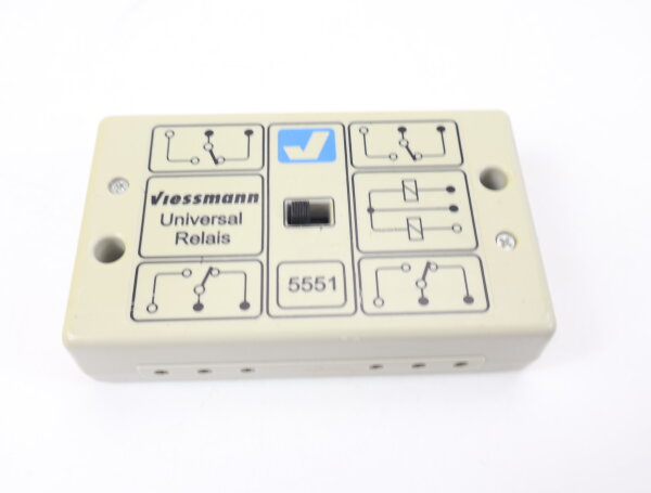Viessmann 5551 Steuerungszubehör Universalrelais Relais