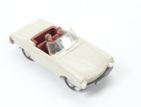 Wiking H0 389/4B Modellauto Mercedes 230 SL Cabrio grauweiß  1:87