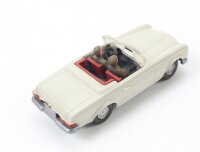 Wiking H0 389/4B Modellauto Mercedes 230 SL Cabrio grauweiß  1:87