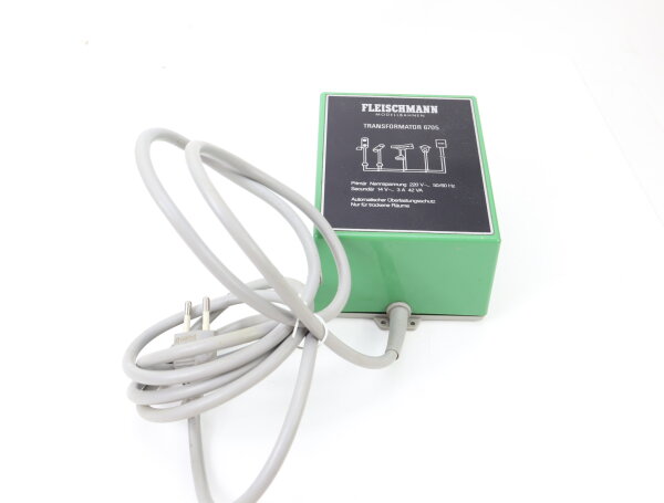 Fleischmann 6705 Trafo Transformator Licht- und Signaltrafo 220V /14V/3A/42 VA