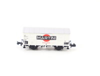 Minitrix Spur N 51 3281 00 Gedeckter Güterwagen "Martini" Werbemodell DB / OVP