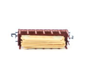 Minitrix N 51 3587 00 Güterwagen Rungenwagen mit Holz-Ladung DB 527-6