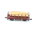 Minitrix N 51 3587 00 Güterwagen Rungenwagen mit Holz-Ladung DB 527-6