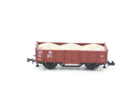 Minitrix N 51 3538 00 offener Güterwagen Hochbordwagen mit Ladung 385-4 DB/OVP