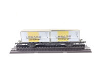 Röwa H0 2304 Güterwagen Containertragwagen "Lesage" DB