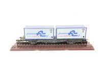 Röwa H0 2331 Güterwagen Containertragwagen...