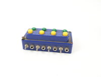 Märklin 7211 Steuerungszubehör Stellpult Schaltpult blau Tasten gelb rot