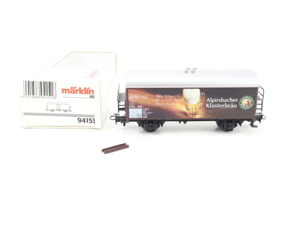 Märklin H0 94151 Güterwagen Kühlwagen Bierwagen "Alpirsbacher Klosterbräu" / MHI