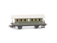 Märklin H0 4040 Personenwagen Donnerbüchse 2. Klasse 4051Stg grün / Blech