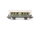 Märklin H0 4040 Personenwagen Donnerbüchse 2. Klasse 4051Stg grün / Blech