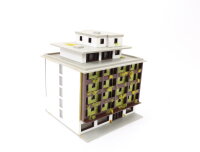 Märklin Z 8963 Gebäude Mehrfamilienhaus gebaut