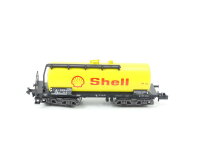 Minitrix Spur N 3551 Güterwagen Kesselwagen "Shell"007 1 106-7 DB gelb