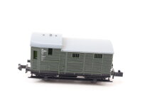 Minitrix Spur N Güterzug Begleitwagen Gepäckwagen 122 861 DB