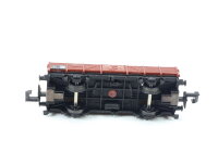 Minitrix N offener Güterwagen Niederbordwagen mit Kohle-Ladung 804 317 DB