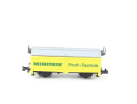 Minitrix Spur N Güterwagen Hubschiebedachwagen"...