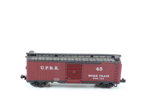 Minitrix N 51 3215 00 US Güterwagen Arbeitswagen Tool Car "Work Train" U.P.R.R.