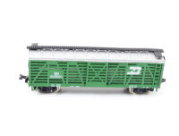 AHM Spur N 22652 US Güterwagen Vieh Box Car Burlington Northern Cattle 508590 BN