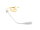 Viessmann H0 60906 H0 Lampe Peitschenleuchte, LED weiß / geprüft