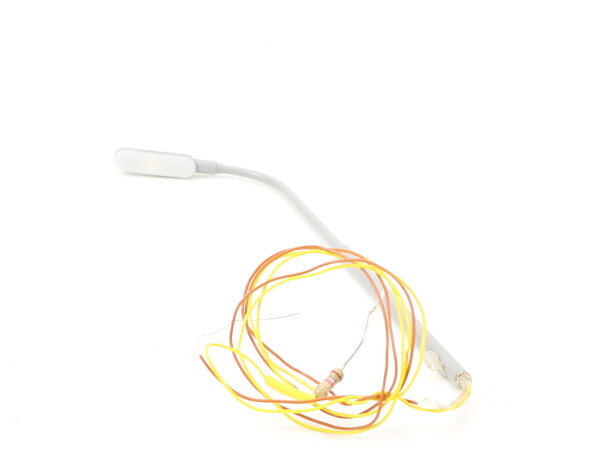 Viessmann H0 60906 H0 Lampe Peitschenleuchte, LED weiß / geprüft