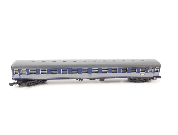 Minitrix Spur N 11060 Personenwagen Schnellzugwagen 22-70 194-1 2.Kl. Büm DB blau
