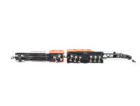 Bachmann Spur N 1447 Güterwagen Dampfkranwagen und Flutlichtwagen "Amtrak"