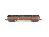 Minitrix N 51 3505 00 offener Güterwagen Hochbordwagen mit Ladung 630 049 DB /OVP