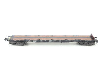Minitrix Spur N 51 3566 00 Güterwagen Flachwagen Rungenwagen 158-3 DB /OVP