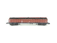 Minitrix N 51 3505 00 offener Güterwagen Hochbordwagen mit Ladung 630 049 DB/OVP