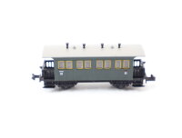 Minitrix Spur N 13063 Personenwagen 3.Klasse mit Postabteil  /OVP