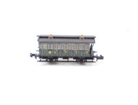 Minitrix Spur N 51 3002 00 Personenwagen Abteilwagen 3.Kl Ep.I K.Bay.Sts.B /OVP