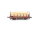 Minitrix Spur N 51 3587 00 Güterwagen Rungenwagen mit Holz-Ladung DB 527-6 / OVP