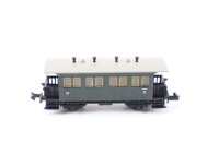 Minitrix N 51 3002 00  Personenwagen Nebenbahnwagen grün K.Bay.Sts.B.