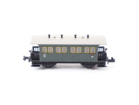 Minitrix N 51 3002 00  Personenwagen Nebenbahnwagen grün K.Bay.Sts.B.