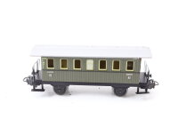 Märklin H0 4040 Personenwagen Donnerbüchse 2. Klasse 4051Stg grün / Blech