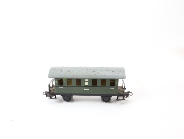 Märklin H0 4000 Personenwagen Donnerbüchse Bi 2. Klasse grün / Blech