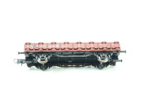 Roco H0 Güterwagen Niederbordwagen Rungenwagen 417 432 DB  / NEM
