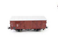 Roco H0 gedeckter Güterwagen 117 699 DB braun / NEM