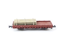 Minitrix N Güterwagen Niederbordwagen 415 485 DB...