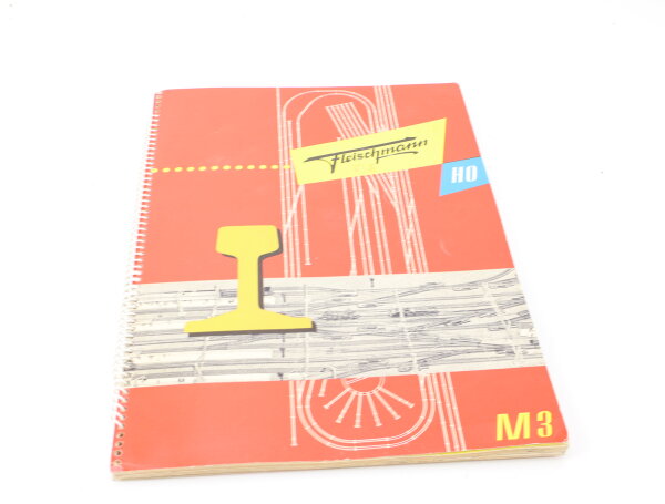 Fleischmann H0 M3 Buch Gleisplanbuch Gleispläne