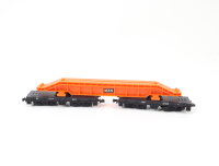 Arnold Spur N 4931 Güterwagen Drehschemelwagen mit...