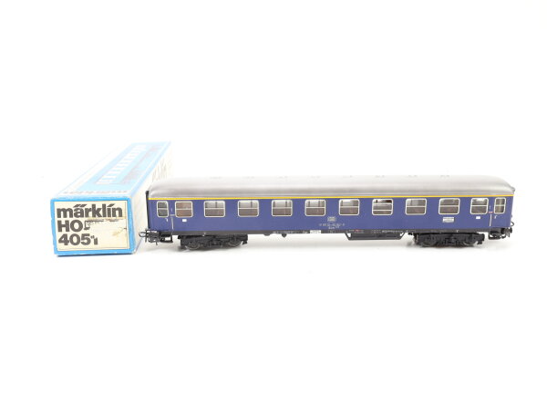 Märklin H0 4051 Personenwagen Schnellzugwagen 1.Klasse 40 167-8 blau Licht / OVP