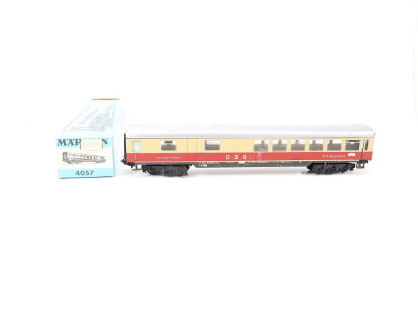 Märklin H0 4057 Personenwagen IC Intercity Restaurant 88-90 111-0 DB / Blech