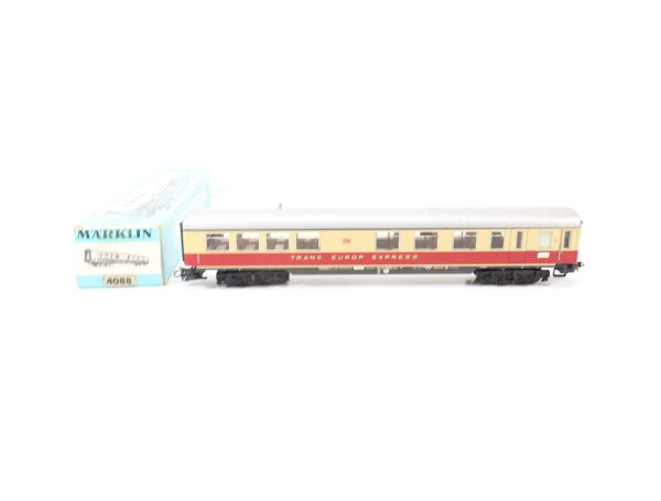 Märklin H0 4088 Personenwagen Barwagen 1. Kl. TEE 80 102-5 DB / Blech Licht OVP