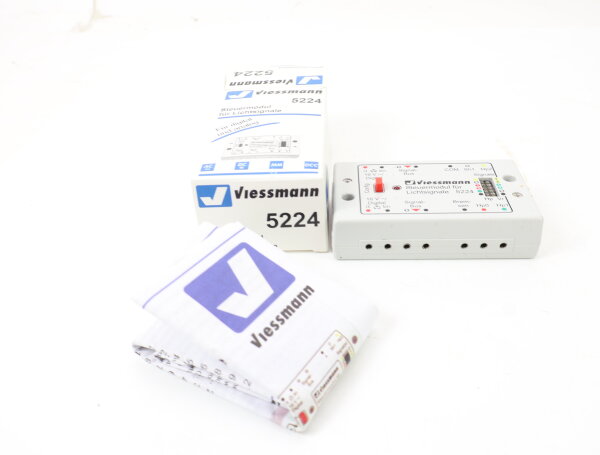 Viessmann 5224 Steuermodul für Lichtsignale digital/analog