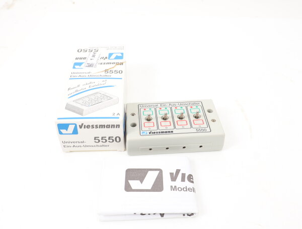 Viessmann 5550 Steuerungszubehör Universal Ein-Aus-Umschalter / OVP
