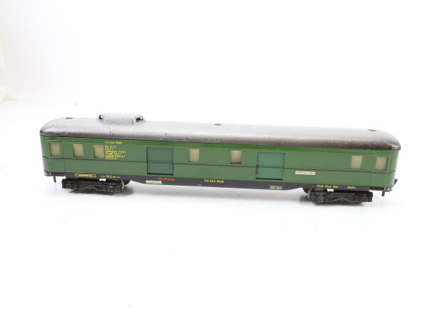 Fleischmann H0 1412 Personenwagen Packwagen 112362 Nür / Blech Licht