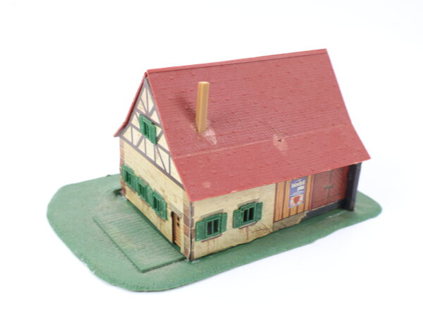 Spur N Gebäude Bauernhaus Fachwerkhaus mit Scheune