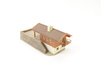 Herpa N 61701 Gebäude Berghaus Alpenhaus Almhütte mit Terrasse