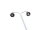 Spur H0 Lampe Leuchte Laterne Bogenlampe Bogenleuchte 2-flammig